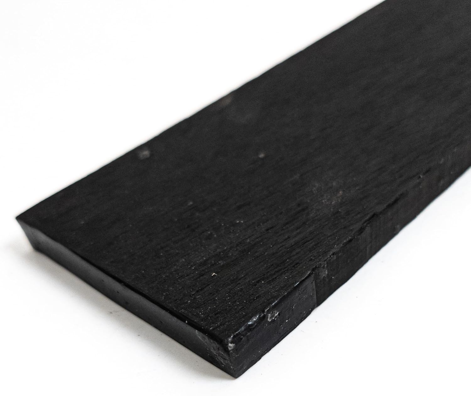 Ebony Guitar Fingerboard Wood Blank AAA Grade – High-Density 1.1g/cm³ & Ultra-Hard Janka 3,080 lbf Tonewood Compatible with Fender/For Gibson – Flawless Unfinished Exotic Hardwood