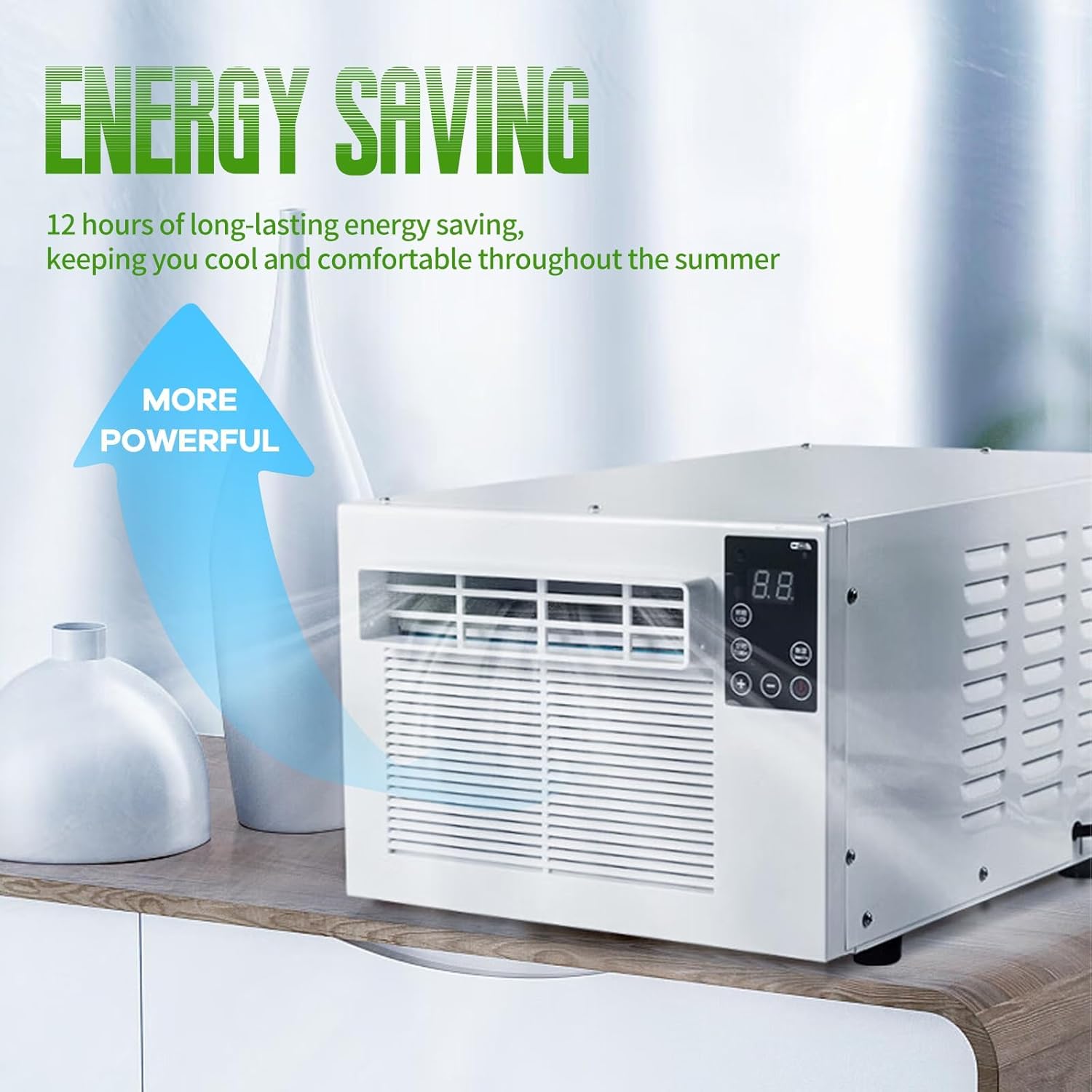 Compact Mini Air Conditioner,Fast Cooling,Conditioners Dehumidifier,Without Outdoor Unit,for Camping