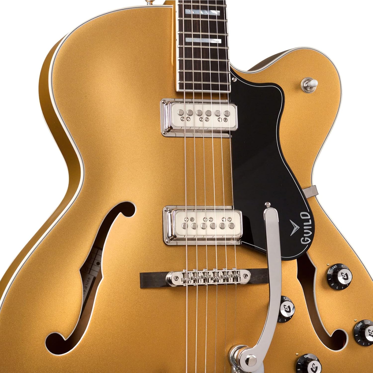 Guild X-175 Manhattan Special Hollowbody Electric Guitar - Gold Coast