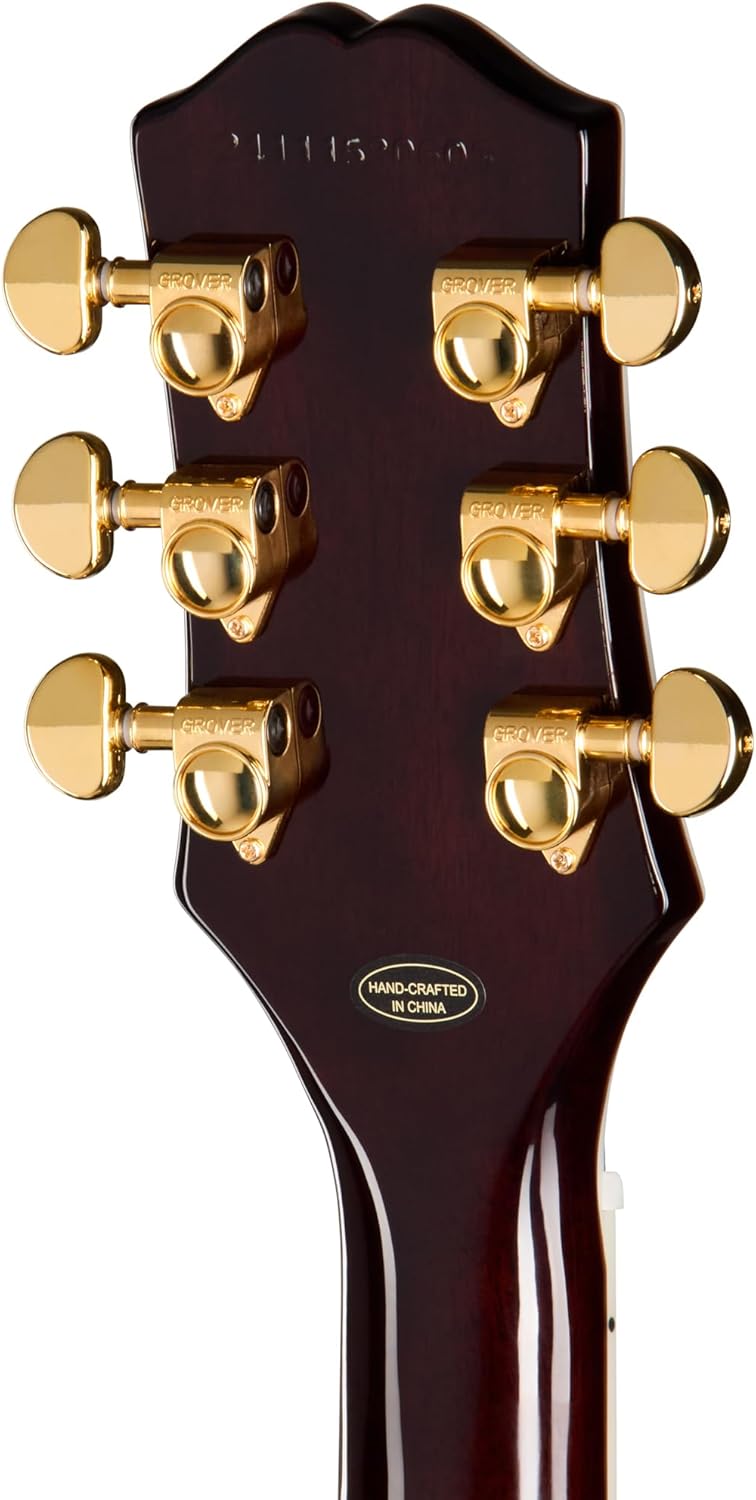 Epiphone EXCLUSIVE Les Paul Custom Figured, Root Beer with Bag