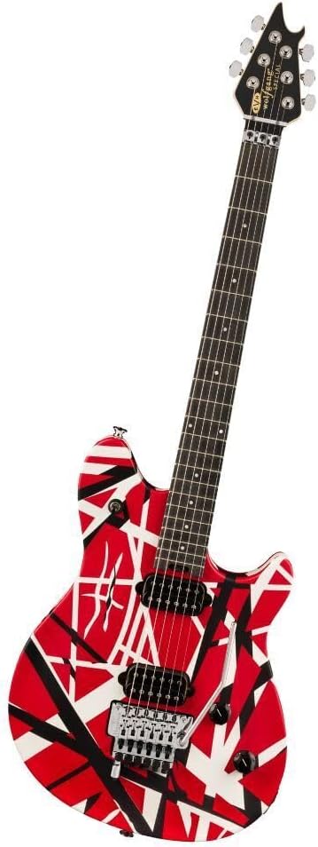 EVH Wolfgang Special Electric Guitar - Satin Striped Red/White/Black