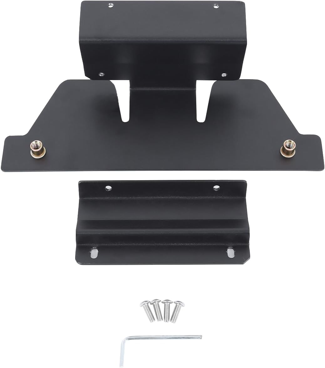 Car No Drill Front License Plate Holder Compatible with Ford Maverick 2022-2025 Accessories, Metal Front Grille Side Trailer License Plate Bracket Tag Frame with Mount Screw-Easy Install & Disassemble