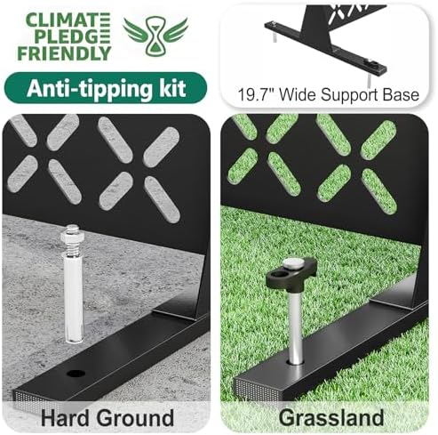 Metal Privacy Screen Outdoor 72