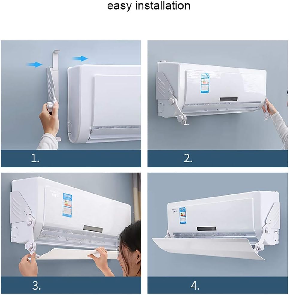 Retractable Air Conditioner Deflector, Prevent The Air From Blowing Straight, Universal Cabinet Air Outlet Wind Shield Plate, Cold Air Baffle