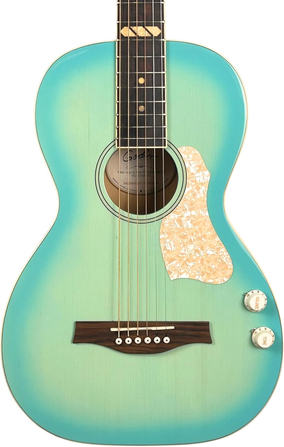 Godin Limited-edition Rialto Q-Discrete Acoustic-electric Guitar - Laguna Blue