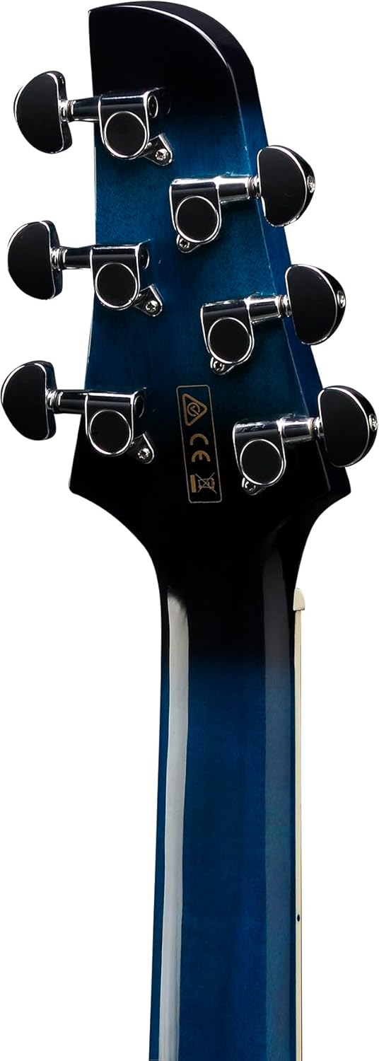 Ibanez TCY10E Talman Acoustic-Electric Guitar - Transparent Blue Sunburst Bundle with Gig Bag, Tuner, Strap, D'Addario Strings, Picks, Austin Bazaar Instructional DVD, and Polishing Cloth