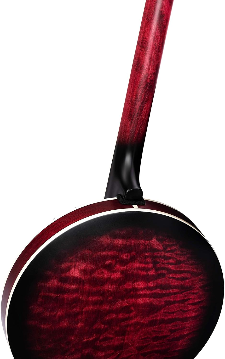 Ortega Guitars Facon Falcon Series 5-String Quilted Maple Resonator Acoustic-Electric Banjo w/Bag, Right (OBJE400TFR)