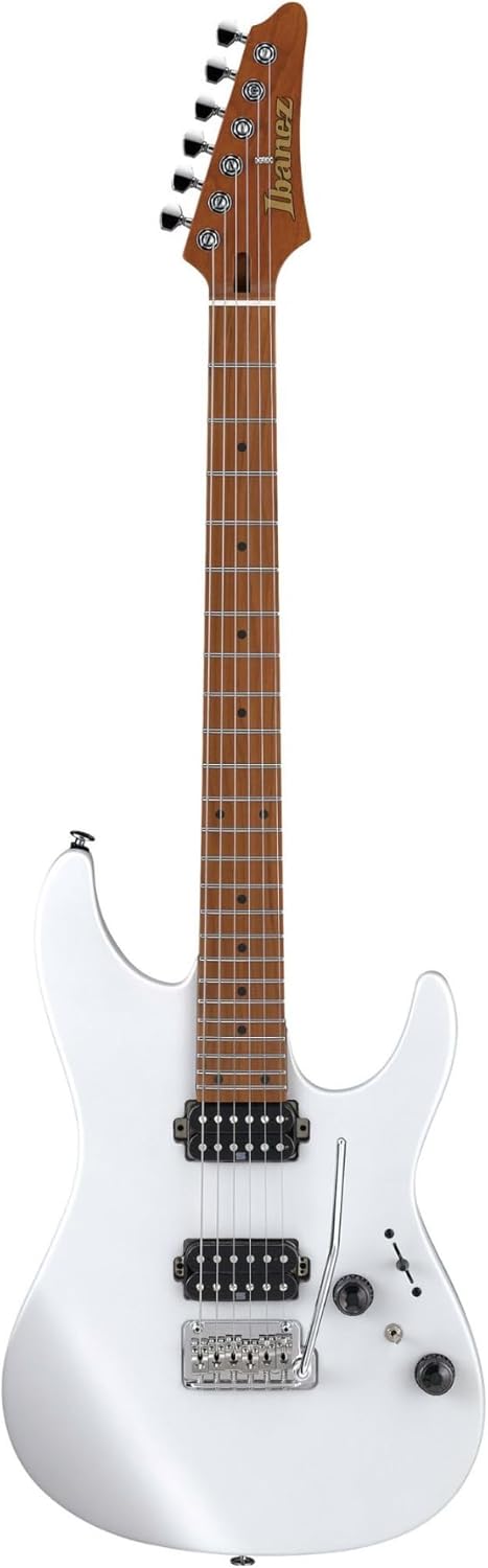 Ibanez Prestige AZ2402 Electric Guitar - Pearl White Flat