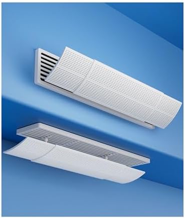Central Air Conditioner Outlet Prevent Direct Blowing Deflector, Air Conditioner Deflector, Cold Air Grille Baffle for Home, Office, Warehouse