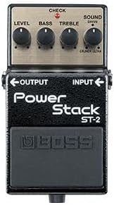 BOSS ST-2 Power Stack Guitar Pedal (ST-2), Black