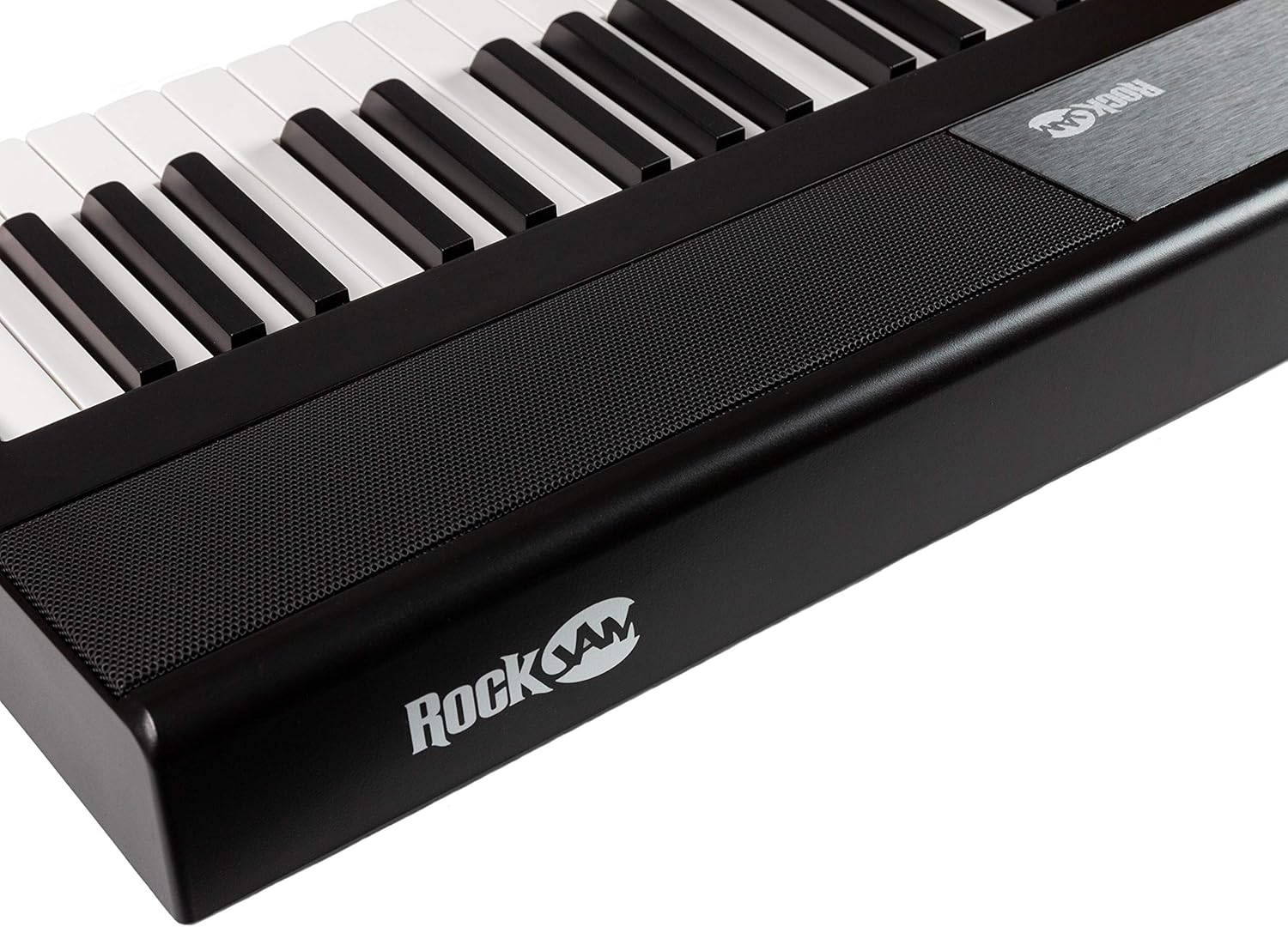 RockJam 88-Key Digital Piano with Semi-Weighted Keys, Lessons & Keynote Stickers.