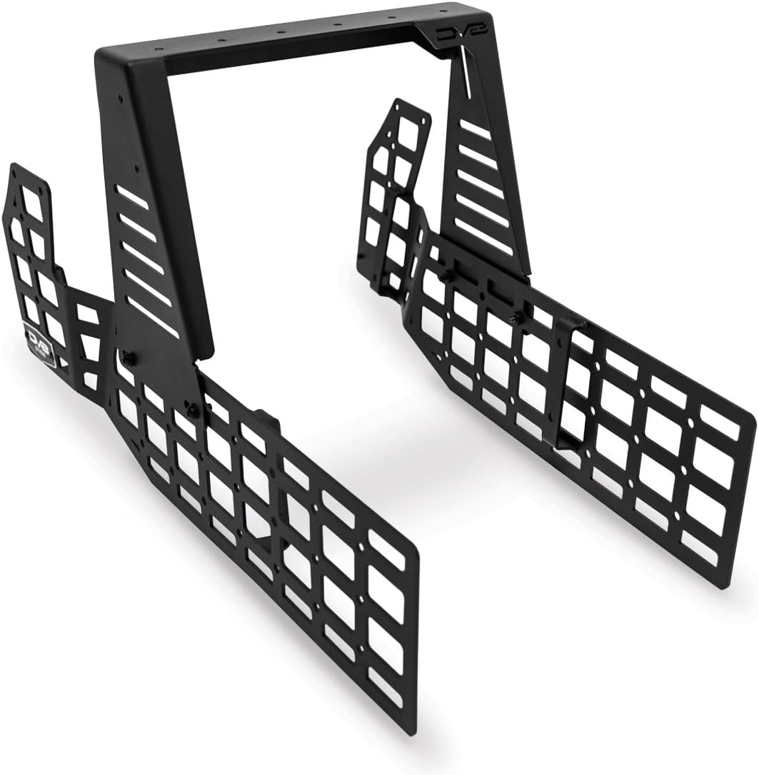 DV8 Offroad Center Console Molle Panels & Device Mount for 2010-2024 Toyota 4Runner 5th Gen | Mount for Cell Phone, GPS, Radio, & Other Accessories | Automatic & Manual Transmissions