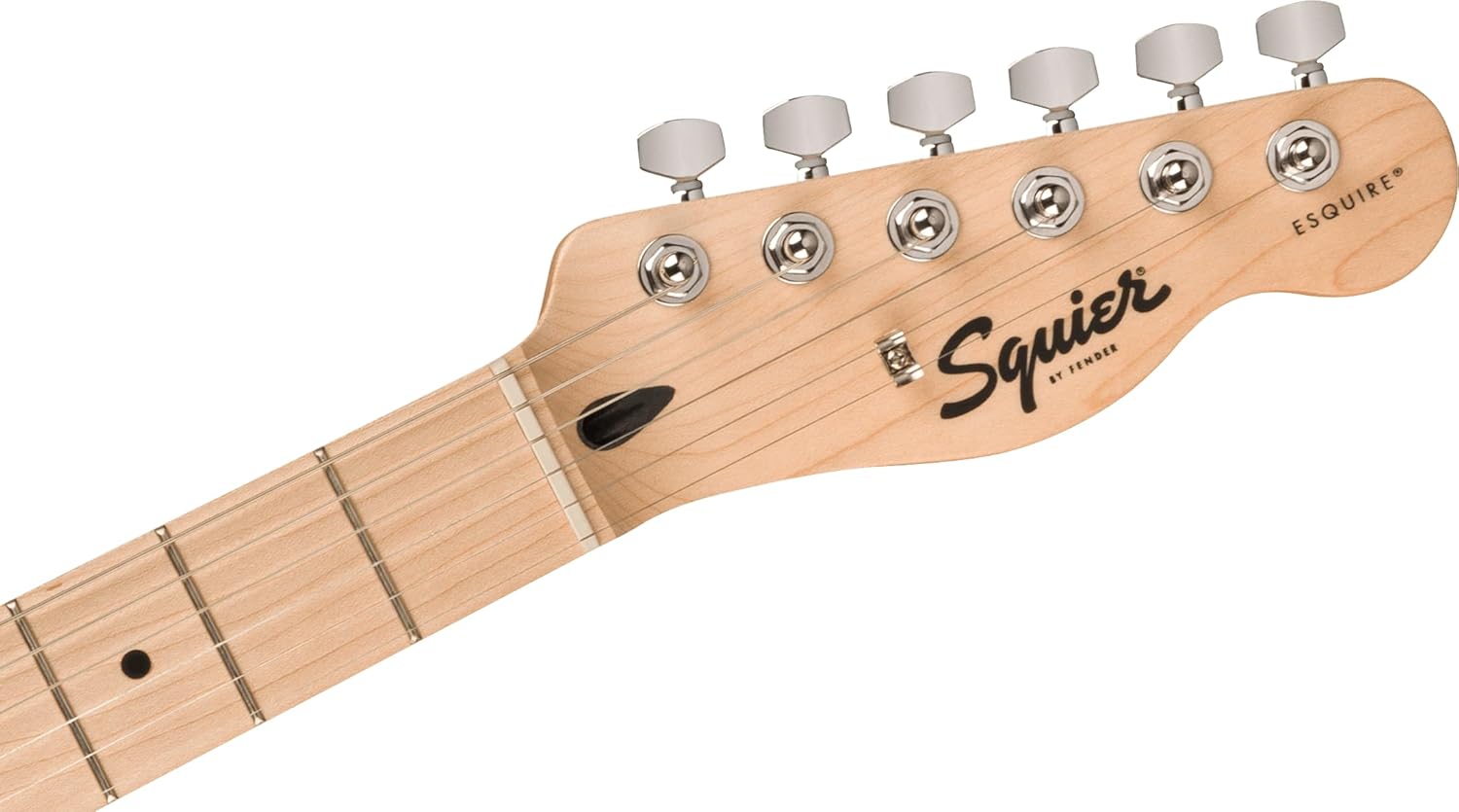Squire Sonic Esquire Electric Guitar, Arctic White, Maple Fingerboard