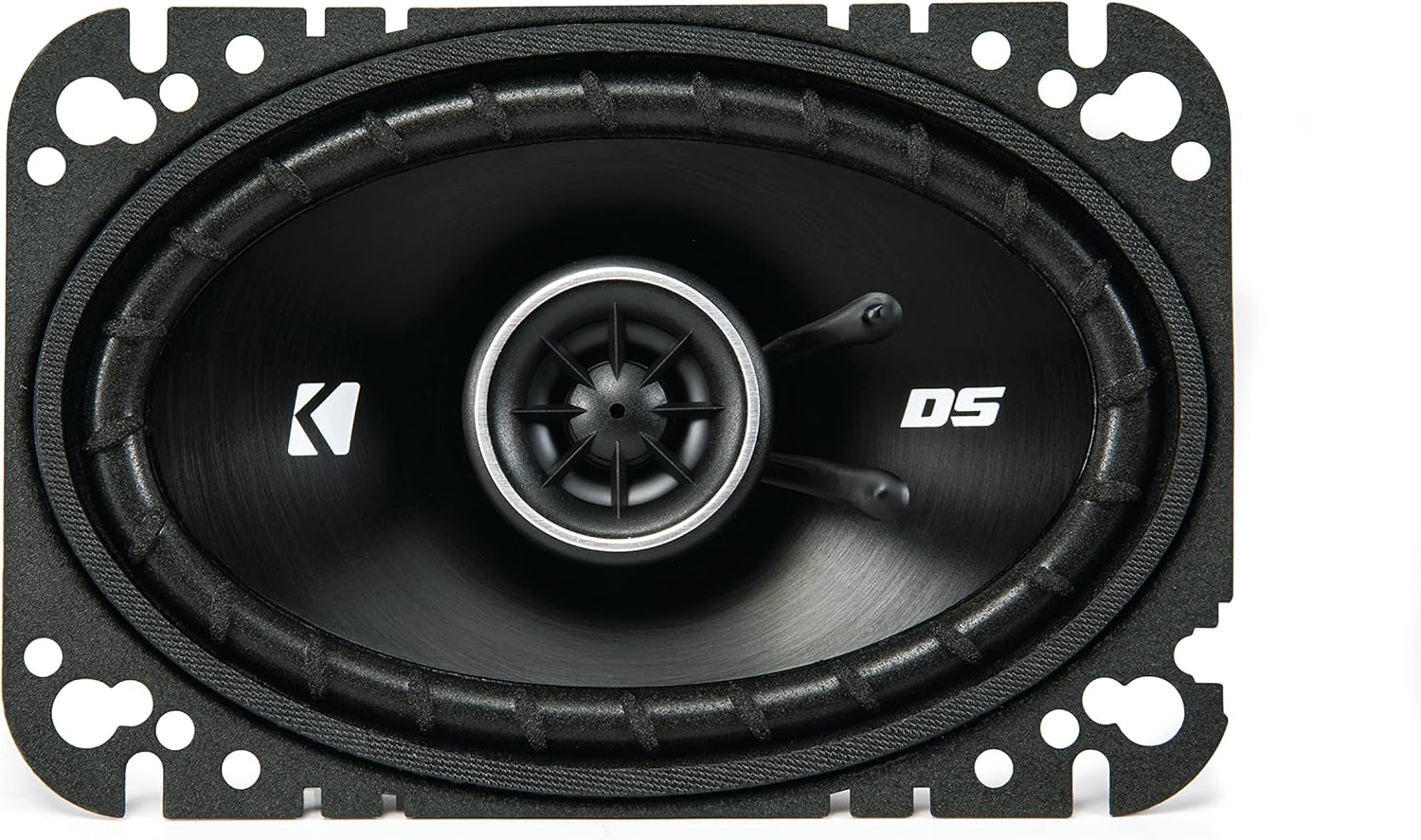 KICKER DSC460 4x6-Inch (100x160mm) Coaxial Speakers, 4-Ohm (Pair)