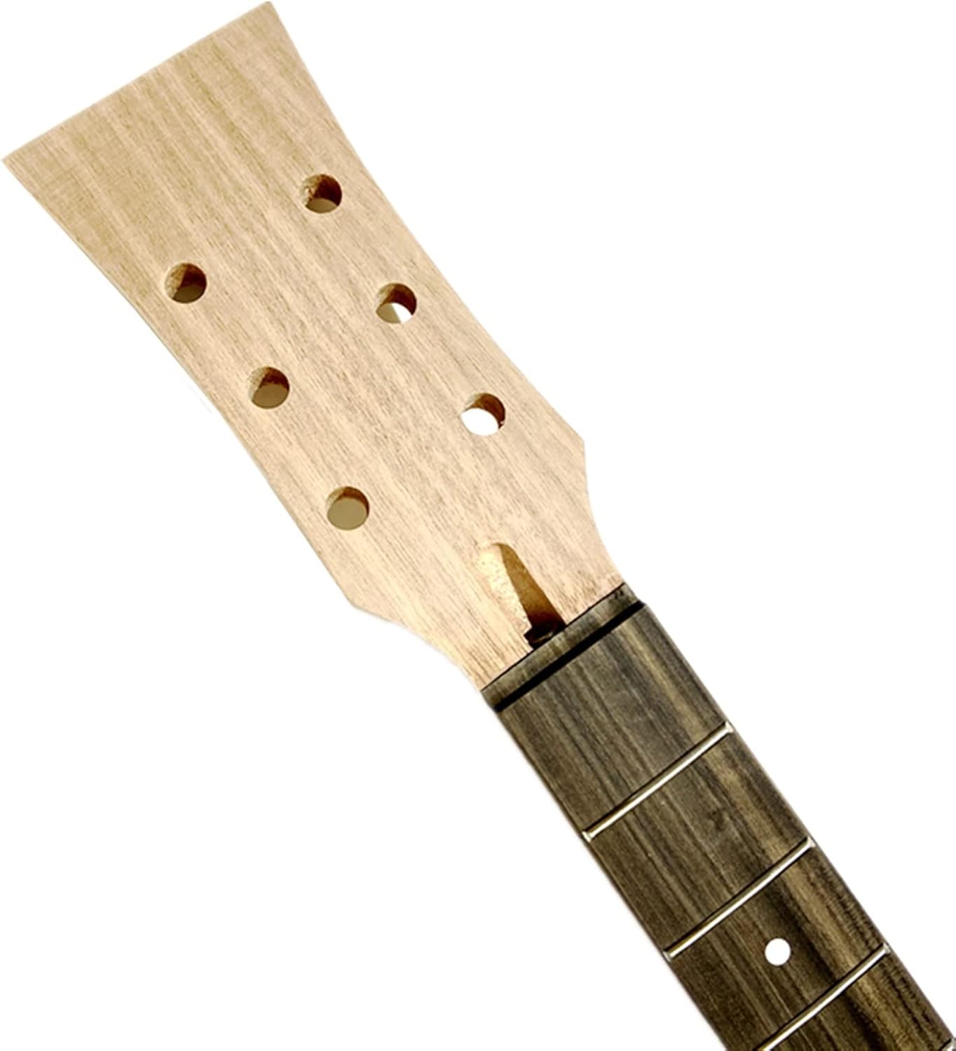 Electric Guitar Kit 2 Dual-Coil Pickups Unfinished DIY Wood Bodysemi-Finished Unassembled Kits Unfinished Guitar Set