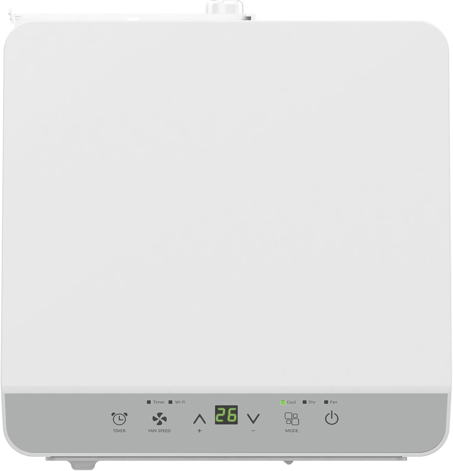 Memorex Polar Elite Portable Air Conditioner, 10,000 BTU ASHRAE (6,000 BTU DOE), Cools Up to 250 Sq. Ft., with Cool, Fan, Dry Modes, Full Function Remote Control Window Kit & 2-Year Warranty