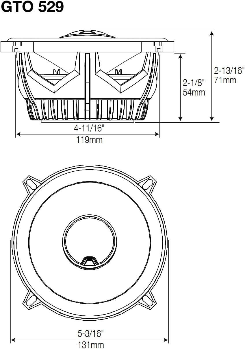 JBL GTO609C 270 Watts 6-1/2