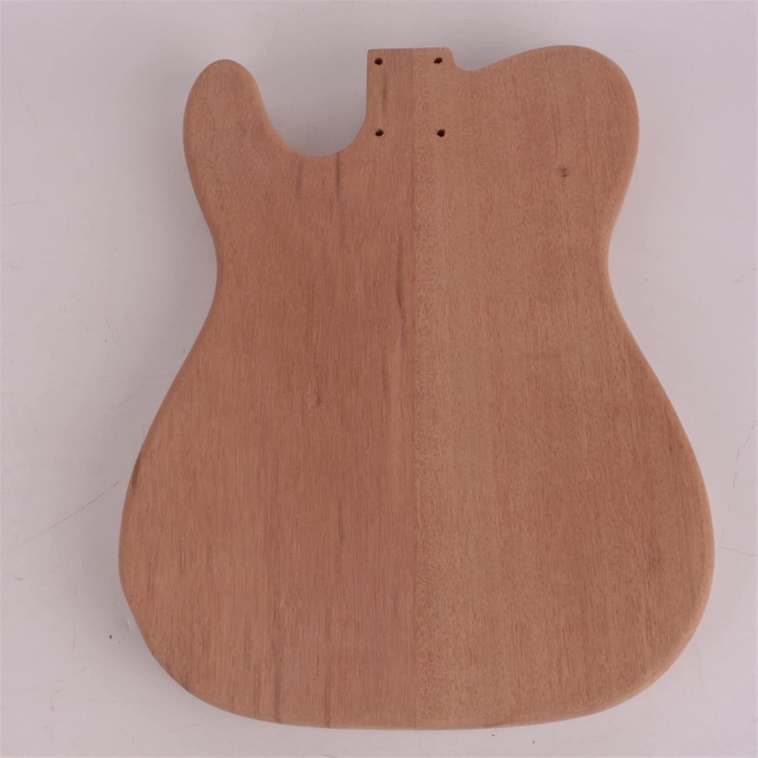 TSTS Maple Neck Fretboard Two Piece Mahogany Body 22 Frets Electric Guitar DIY Kit Unfinished Electric Guitar Kit