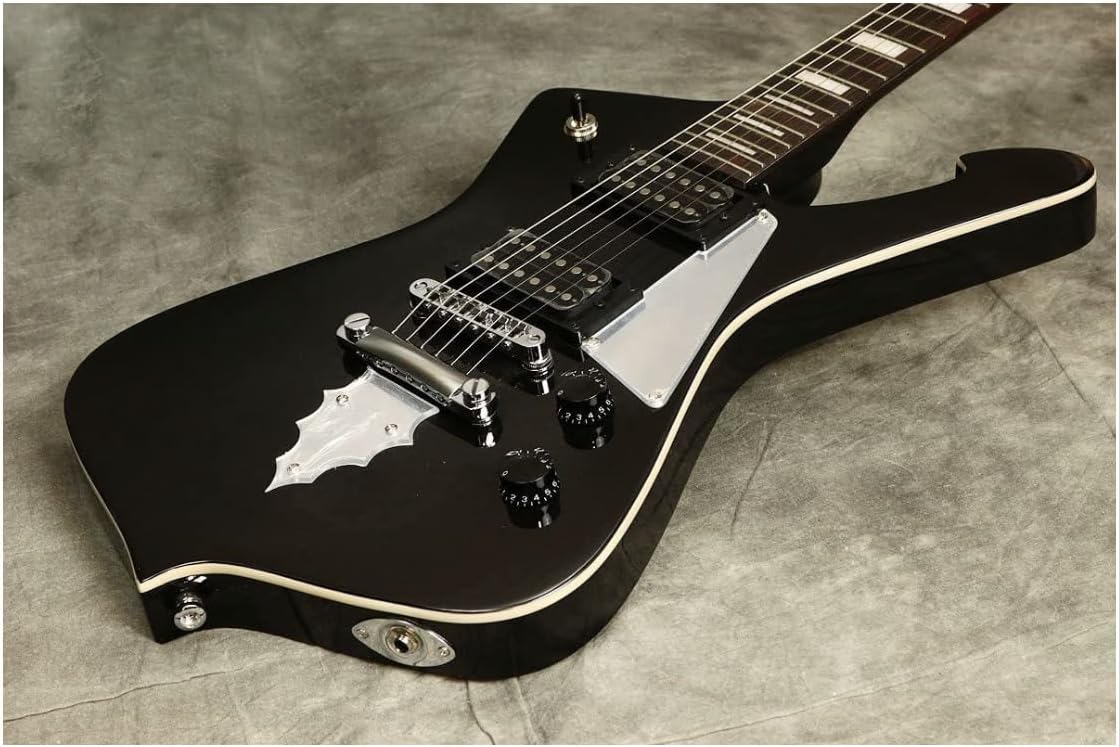 Ibanez PSM10BK Paul Stanley Signature MIKRO Black Short Scale Electric Guitar