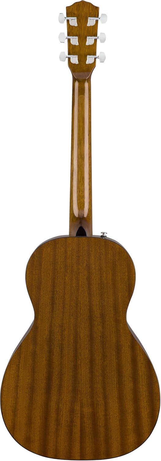 Fender CP-60S Solid Top Parlor Size Acoustic Guitar Bundle with Gig Bag, Tuner, Strap, Strings, Picks, Fender Play Online Lessons, and Austin Bazaar Instructional DVD - Sunburst