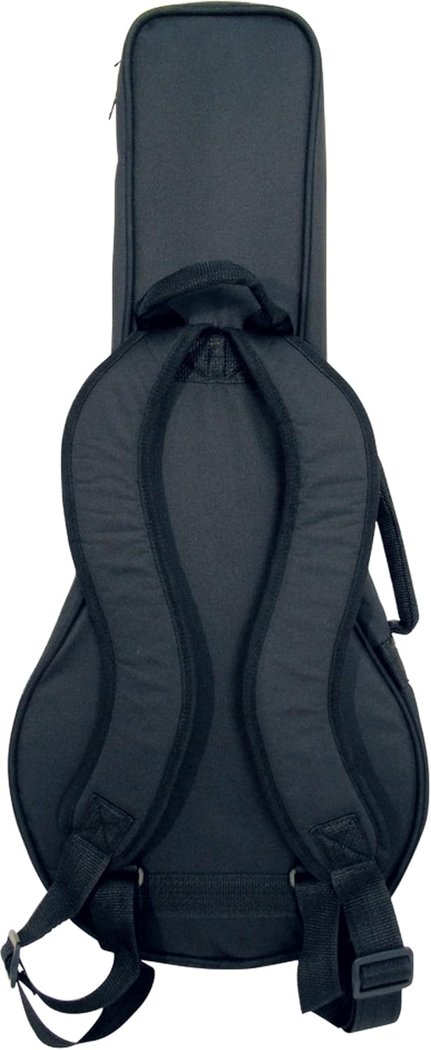 Ortega Guitars, 8-String F-Style Series Acoustic-Electric Mandolin w/Bag, Right, black (RMFE40SBK)