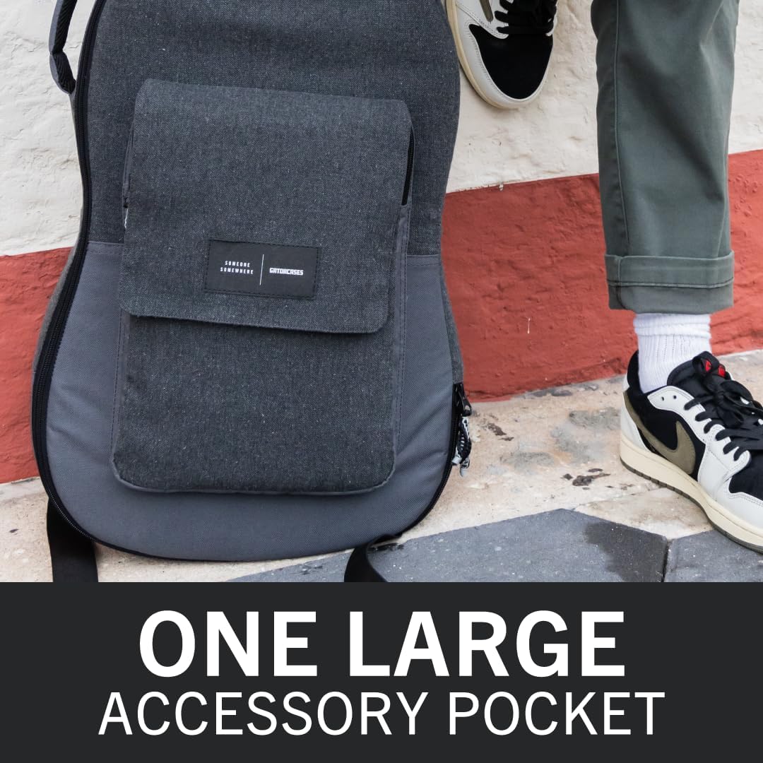 Gator Someone Somewhere Lux Series Electric Guitar Gig Bag - Gray