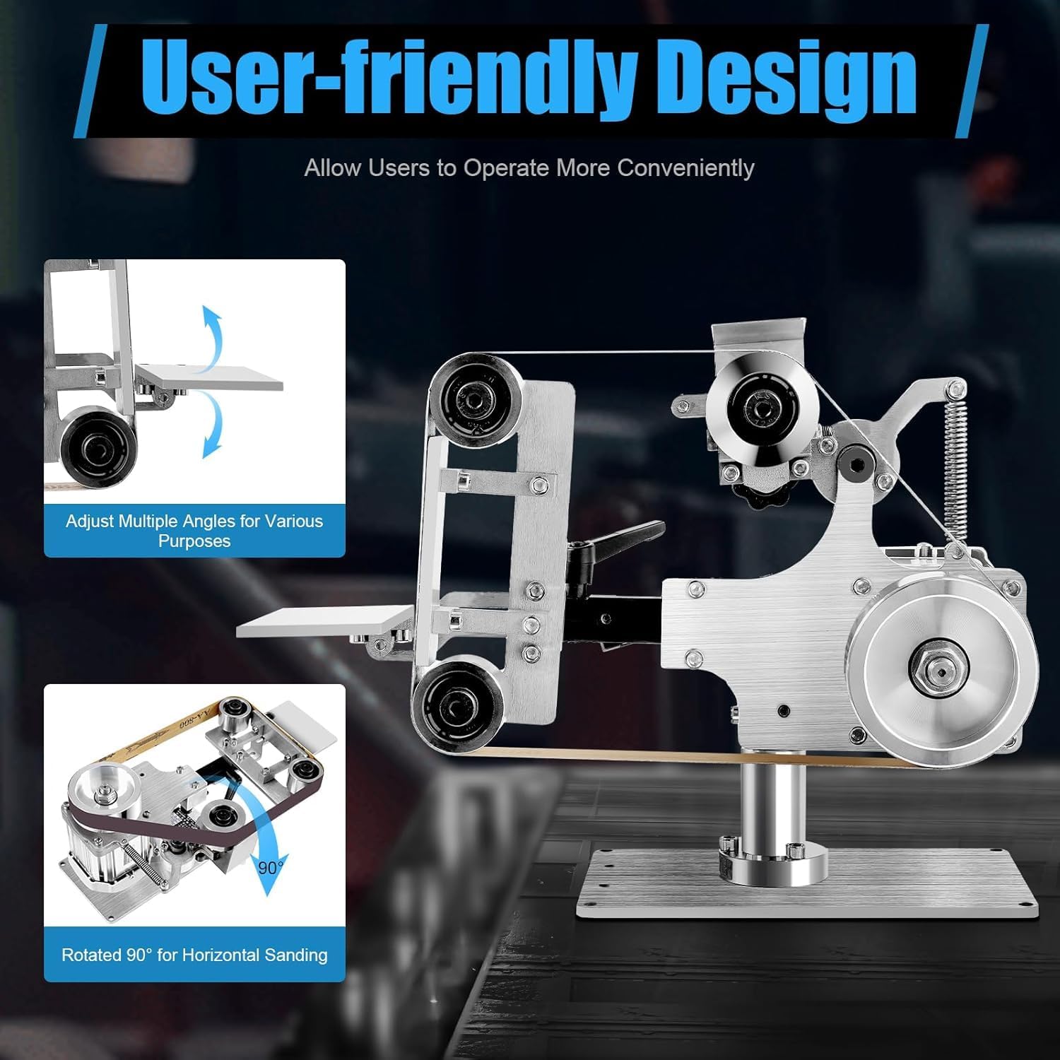 550W Desktop Belt Machine, 1x30