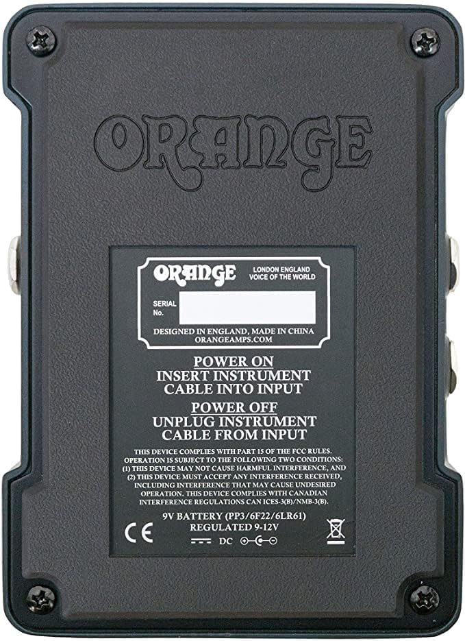 Orange Amp-Detonator Boost EQ Guitar Effects Pedal - Bundle with Instrument Cable, Patch Cable, and Austin Bazaar Polishing Cloth