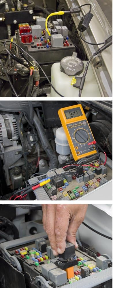 Lisle 69300 Master Relay Test Jump Set, One Size, Factory