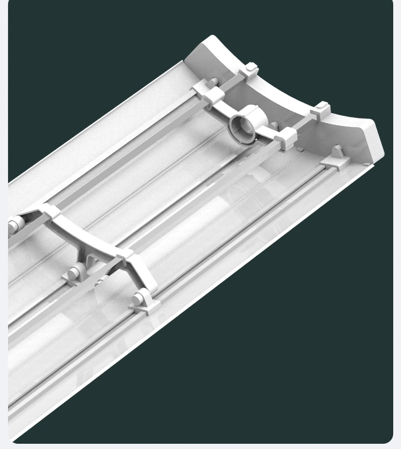 Air conditioner windshield Wall-mounted Air Conditioner Wind Baffle, The Blades can Be Opened or Closed to Prevent Cold Wind From Blowing Directly, Adjustable Air Conditioner Wind Direction Defle