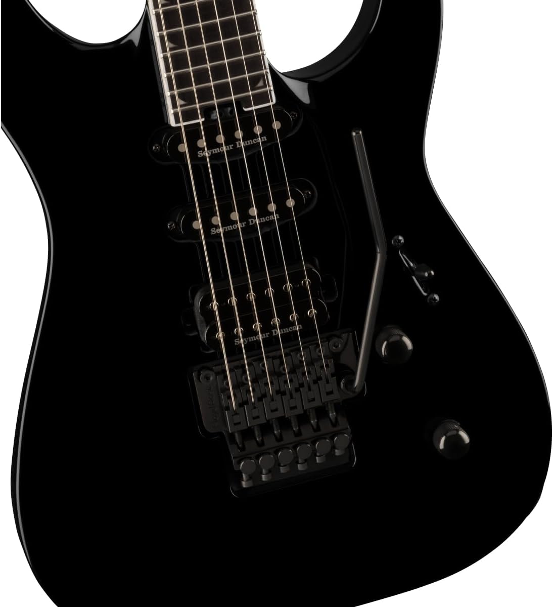 Jackson Pro Plus Series Soloist SLA3 Electric Guitar - Deep Black