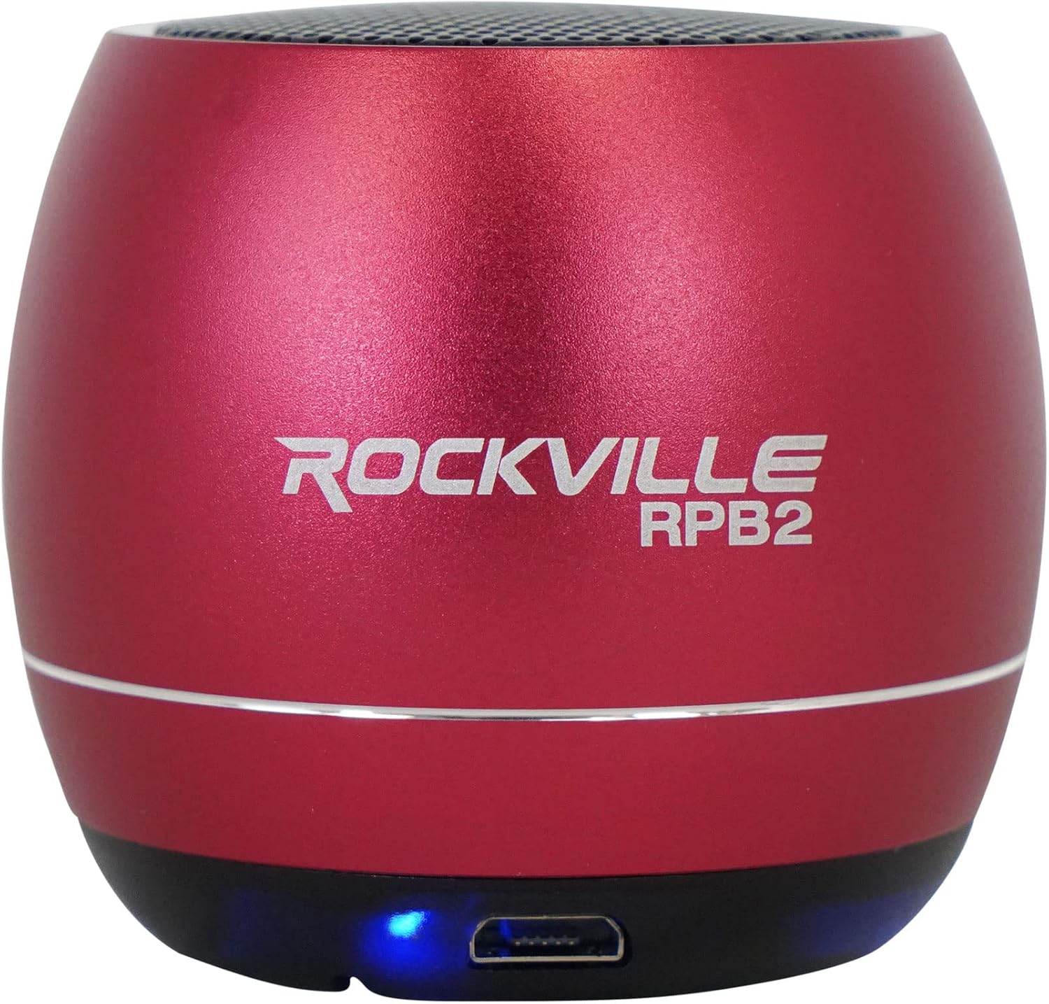Audiosavings Bundle: Focusrite Vocaster Two USB-C Podcast Podcasting Studio Audio Recording Interface Bundle with Rockville RPB2-RED Handheld Portable Bluetooth Speaker Great Sound (2 Items)