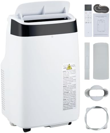 10000 BTU Portable Air Conditioner - 3-in-1 Cooling/Fan/Dehumidifier with Remote, Quiet Freestanding AC Unit | Cools Up to 450 sq.ft, Sleep Mode & 24H Timer
