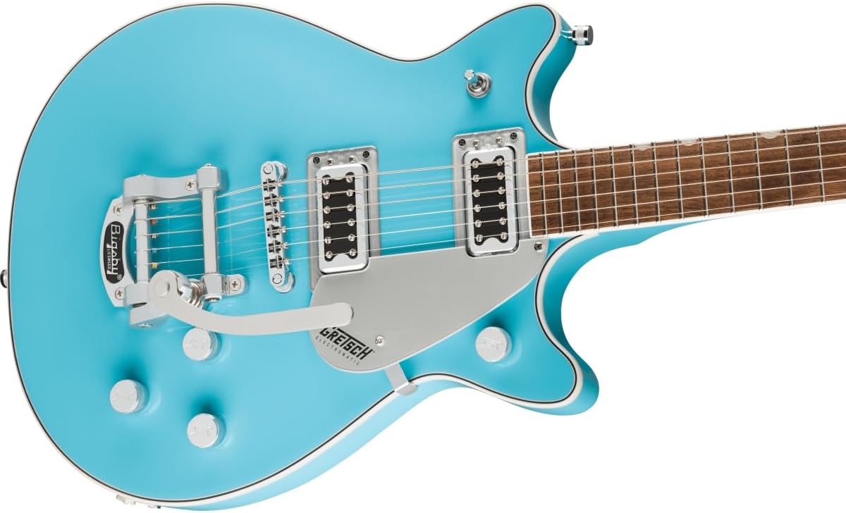 Gretsch G5232T Electromatic Double Jet FT Electric Guitar with Bigsby - Kailani Blue