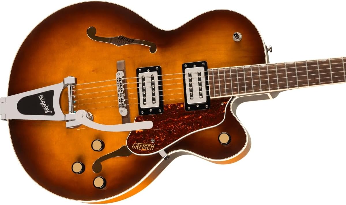 Gretsch G2420T Streamliner Hollowbody Electric Guitar with Bigsby - Robusto Burst