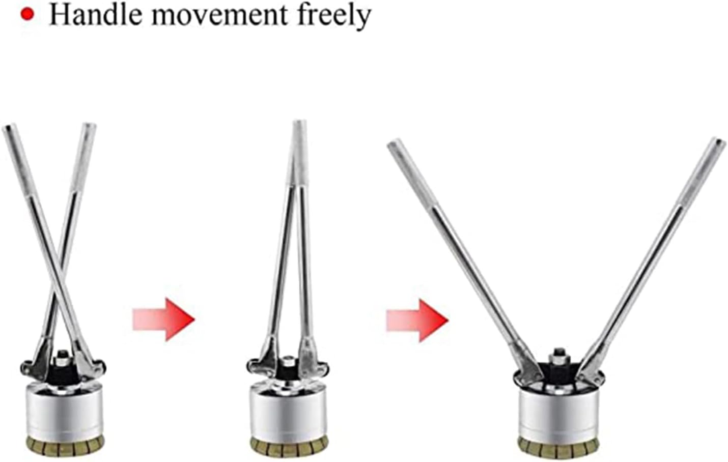 35mm & 70mm Manual Barrel Sealing Machine, 200L Drum Crimper Tool for Pressure Cap Sealing, Durable Drum Cap Crimping Tool for Small Barrels