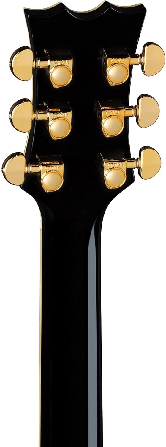 Dean Colt with Bigsby & Piezo Semi-Hollowbody Guitar Classic Black, COLT B CBK