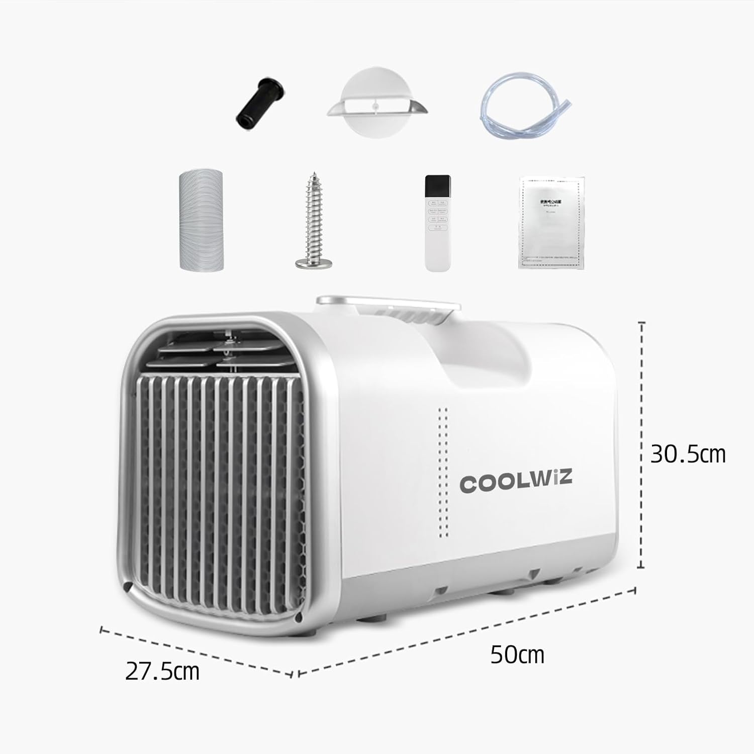 Portable Camping Air Conditioner with Smart Panel,High-Efficiency Portable AC Unit 4500BTU,Outdoor Camping ac for Tents, Cars, Trucks, Parties, Fishing,RV Van Life and Home Use