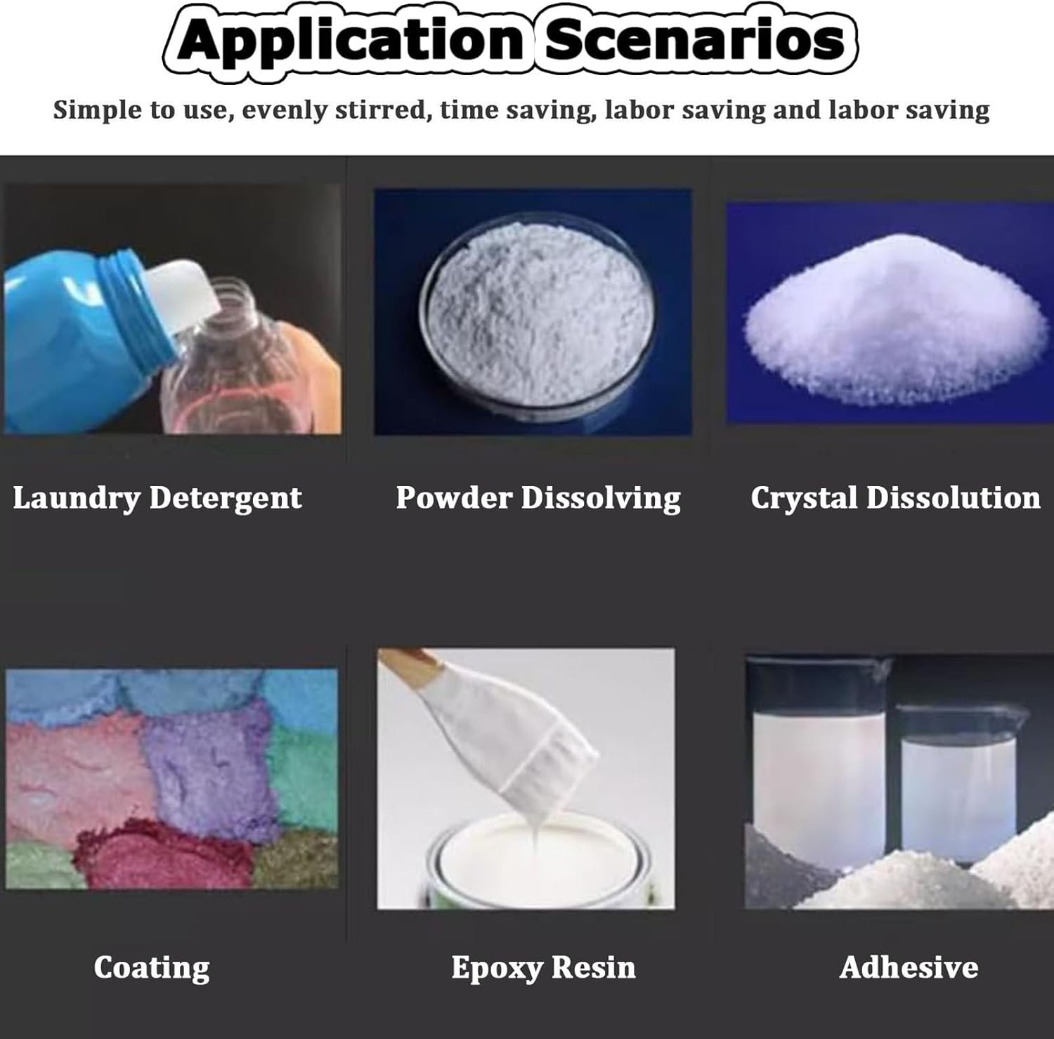 IBC Air Agitator, Electric Tank Mixer Machine, Commercial Pneumatic Bracket Mixer, Paint Stirring Machine Bracket Air Agitator Paint Mix Tool for Ink Dissolver Agitator