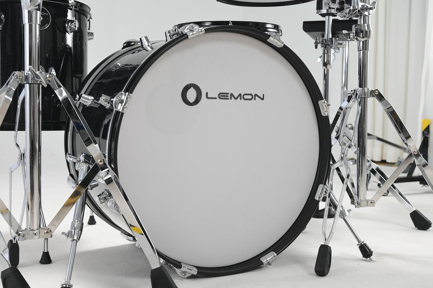 Lemon T950 Acoustic-Style All Mesh-Head Electronic Drum, Black (20