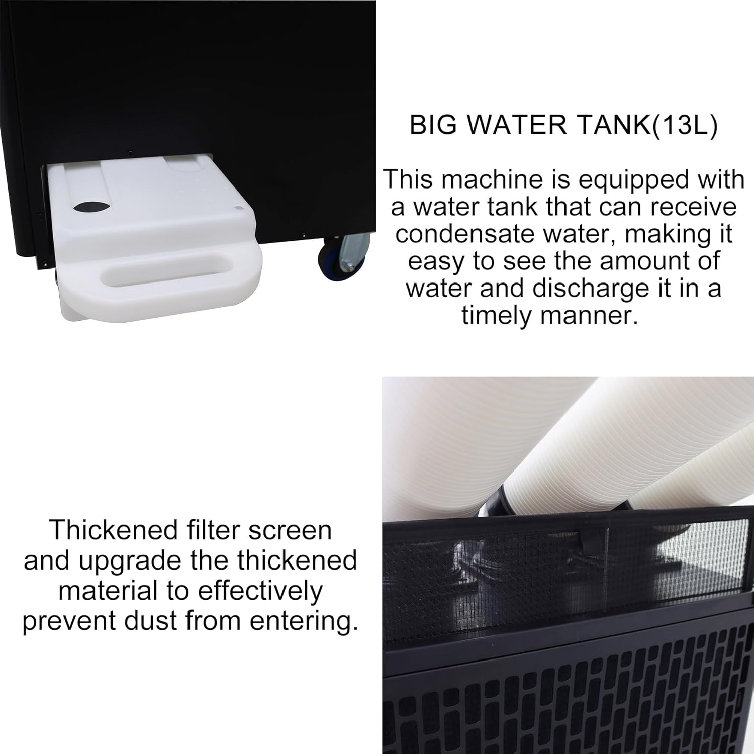 Industrial Air Conditioner Outdoor Indoor Spot Mobile Air Cooler 1000-1100m³/h Commercial Aircon with Three Tubes 220V