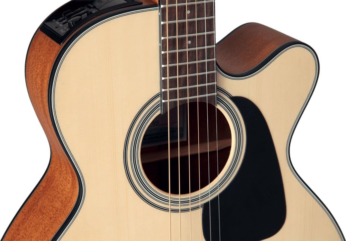 Takamine GX18CE Solid Spruce 3/4 Size Taka-mini Acoustic-Electric Guitar with Gig Bag