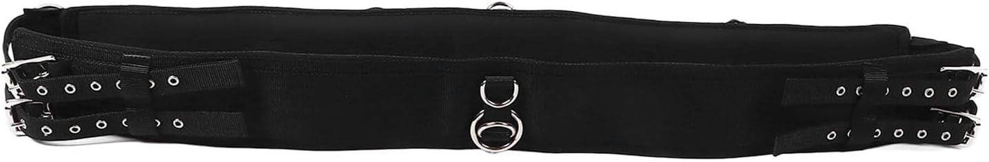 AYNEFY Horse Accessories Other Horse Supplies, Training Gear 180cm to 215cm Adjustment Equestrian Belt with Buckle Design Equestrian Surcingle Buckle Belt for Horse Riding Horse