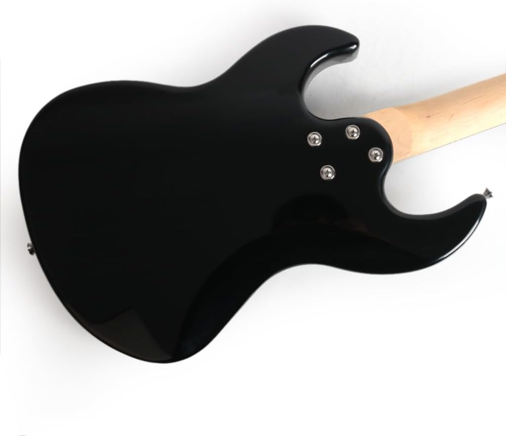 Electric Mini Guitar 36Inch 3/4 Short Scale Blueburst Color sss Pickups One Volume One Tone 5 Ways Toggle Portable For Starter Beginner Travel And Practice With Gigbag Strap Total