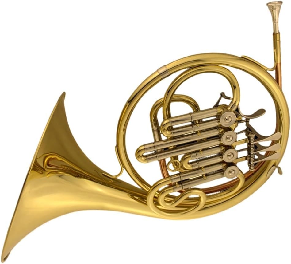 4 Key French Horn French Horn Dedicated B Flat Four Key Single Row Suitable For Playing Musical Instruments