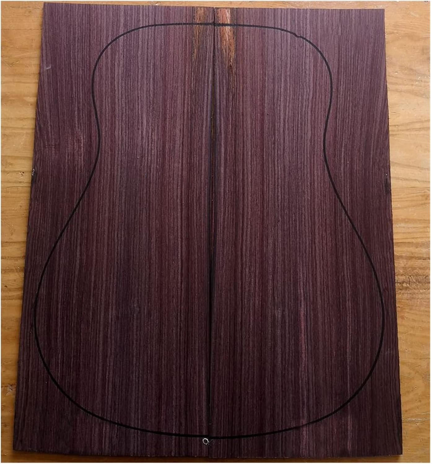 India Rose Wood Back Panel Wool Guitar Production Material Accessories DIY Guitar Kit (Color : 20)