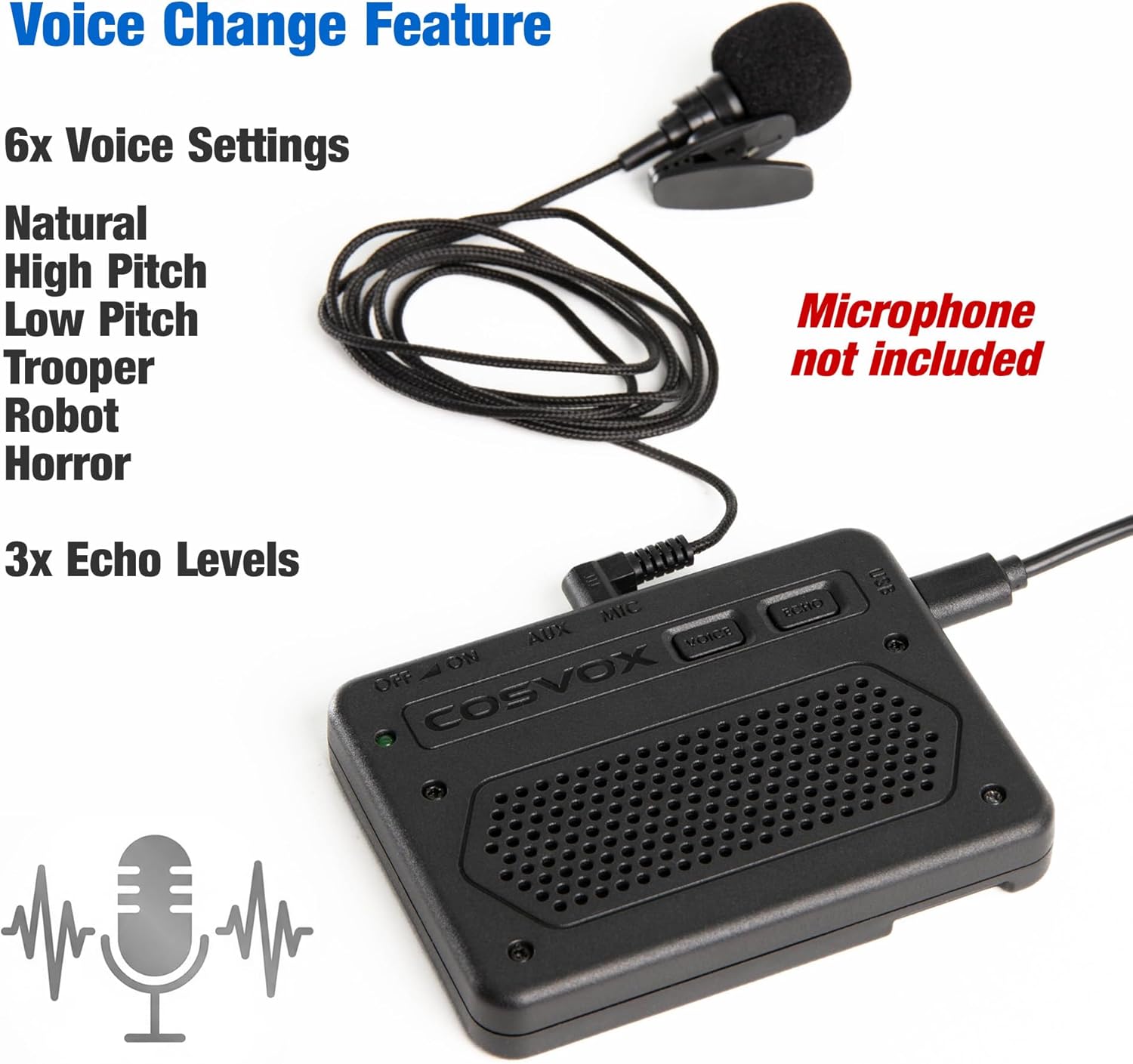 Cosplay Sound Glove Wireless Bluetooth Sound Effects Module. Bring Cosplay Props to Life and Interact with Voice Lines, Sound Effects & Music. Download MP3 Audio or use The Voice Changer. 16MB