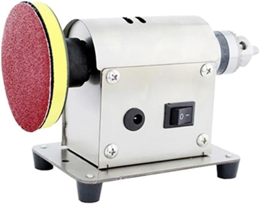 Jade Carving Grinding Machine Small Cutting Sawing Woodworking and Polishing Tool Electric Mill for Woodworking(Without power supply)