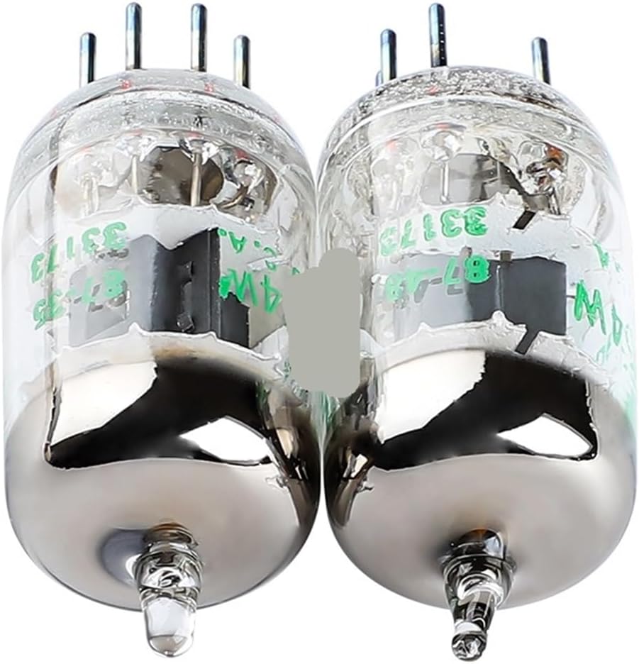 2-Pack 5654W Vacuum Tube Vacuum Tube Upgrade Version Suitable for 6J1 6m1 6AK5 6J1P EF95 Matching Amplifier Audio