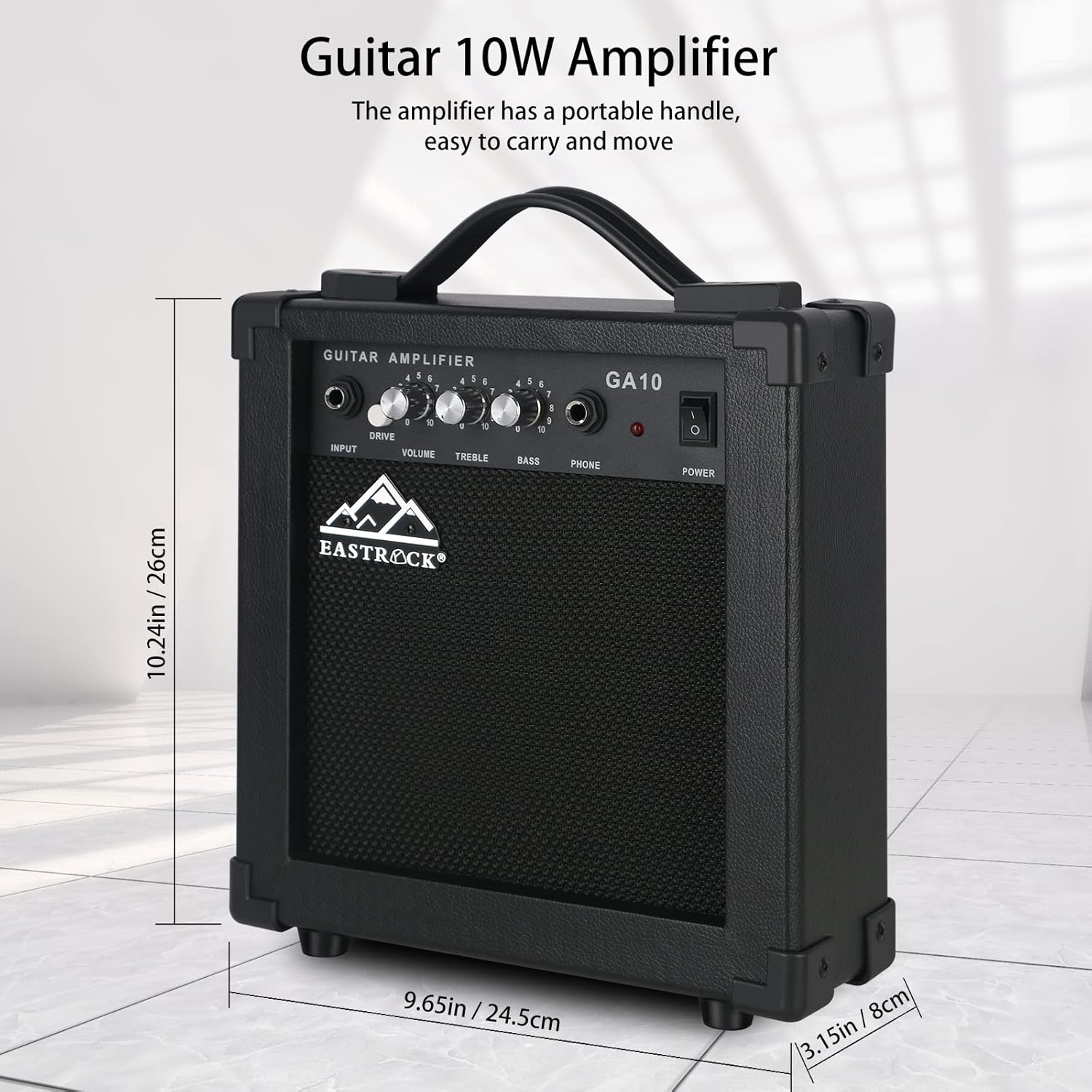 EASTROCK 39 inch Full-Size Electric Guitar Kit for Beginner Starte Bag, Capo, Shoulder Strap, String, Cable, Picks. (39